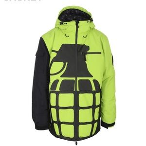 Grenade Solid Positive Negative Snowboard Jacket Size L